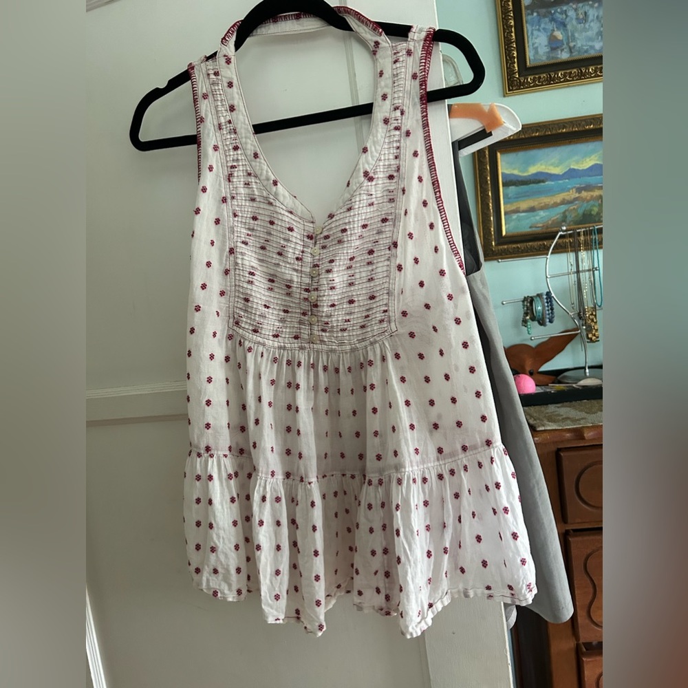 Cute free people, backless, BoHo tops, size medium!